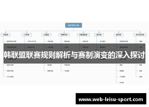 韩联盟联赛规则解析与赛制演变的深入探讨